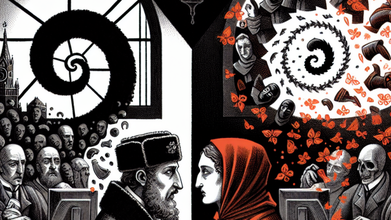 Zbrodnia jako przejaw konfliktu między dobrem, a złem na podstawie "Balladyny"