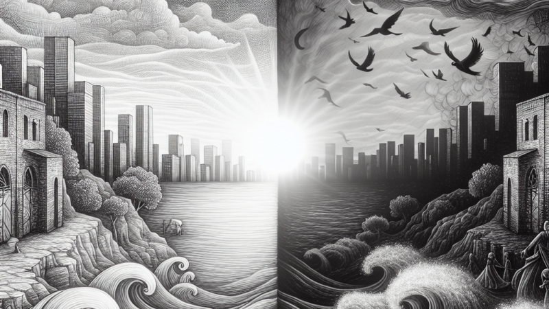 Zderzenie marzeń o lepszym świcie z brutalną rzeczywistością: analiza wybranej lektury.