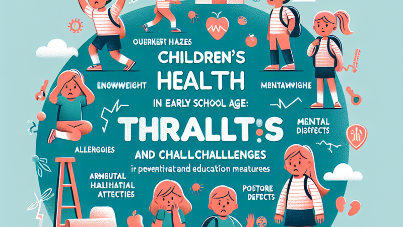 Zdrowie Dzieci w Wczesnym Okresie Szkolnym: Zagrożenia i Wyzwania