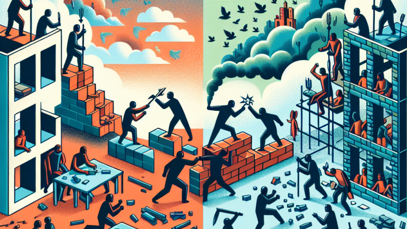 Zgoda buduje, niezgoda rujnuje - analiza literacka