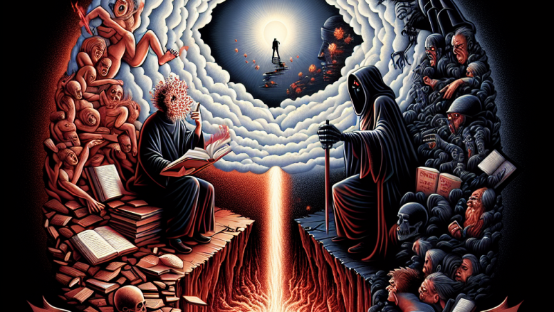 Zło jako siła niszcząca czy twórcza? Rozprawka na podstawie lektur 'Dżuma' Alberta Camusa, 'Rok 1984' Georga Orwella oraz dwóch kontekstów literackich