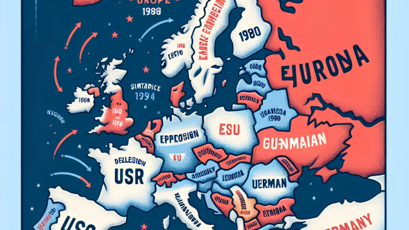 Zmiany na mapie Europy po 1989 roku