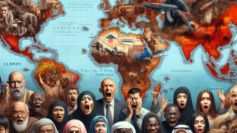 Zmiany poczucia bezpieczeństwa mieszkańców wybranych regionów świata