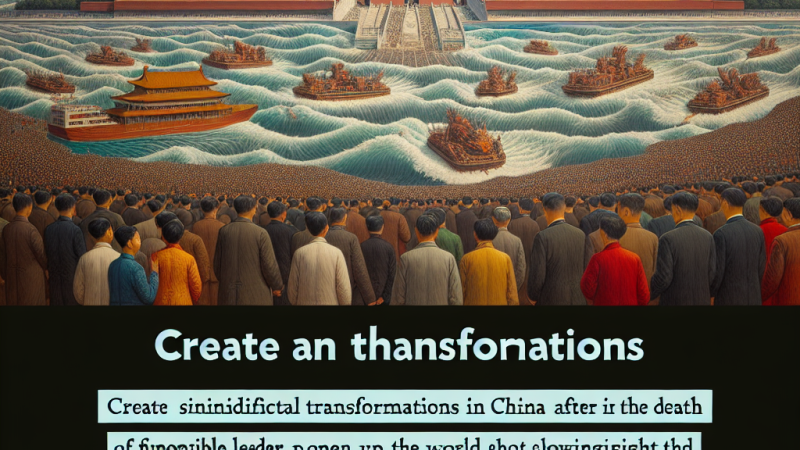 Zmiany w Chinach po śmierci Mao Zedonga