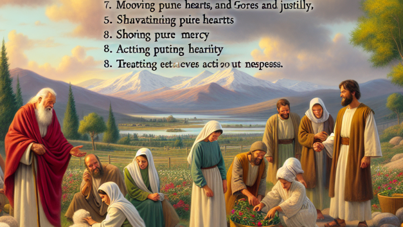 Znaczenie 8 błogosławieństw dla chrześcijan