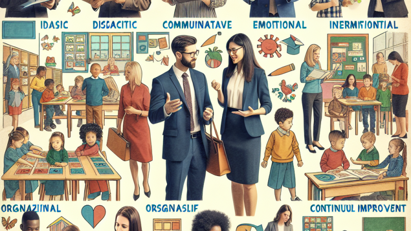 Znaczenie kompetencji zawodowych w pracy nauczyciela edukacji wczesnoszkolnej.