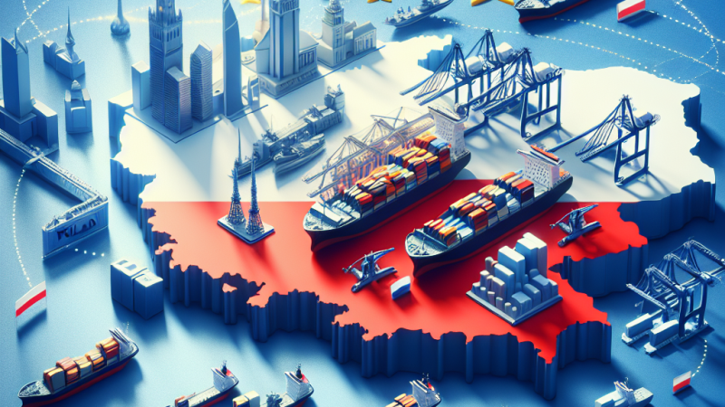 Znaczenie Polski w międzynarodowych stosunkach gospodarczych.