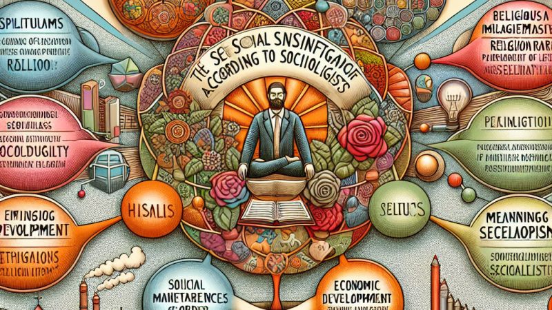 Znaczenie społeczne religii według socjologów