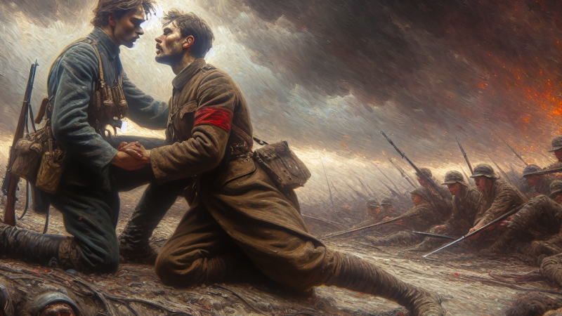 Żołnierskie emocje bohaterów na podstawie Potopu Henryka Sienkiewicza i innego tekstu literackiego sienkiewicza