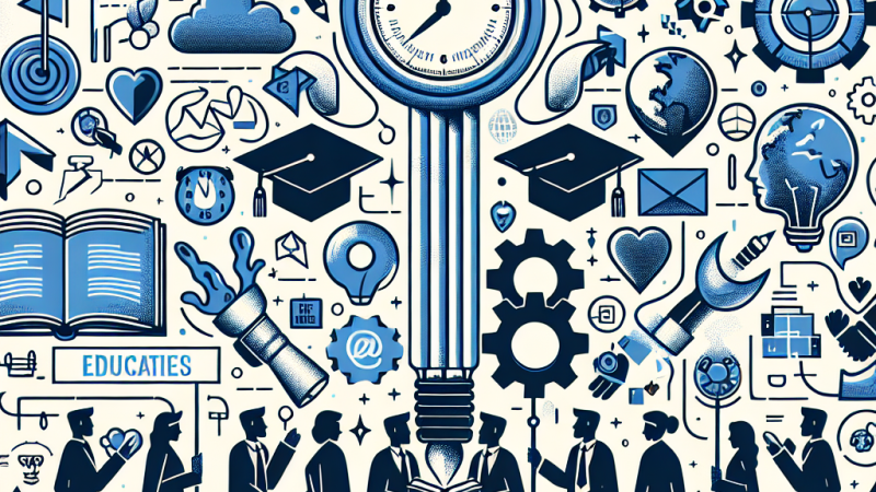 Związek wychowania z celami i wartościami.