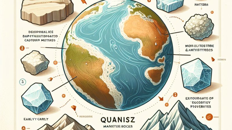 Związki tworzące skorupę ziemską - skały wapienne i ich właściwości kwarc i jego odmiany