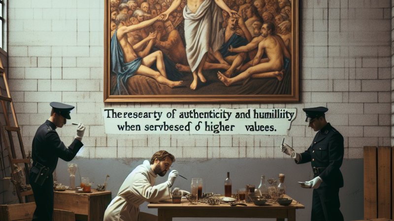 Żyć egoistycznie czy służyć wartościom przerastającym człowieka jako jednostkę? Analiza literacka