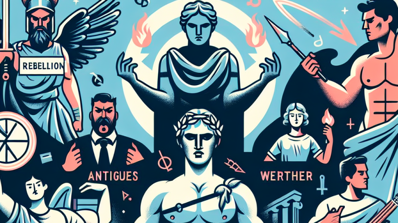 Żyć życiem innym niż wszyscy – motyw buntu w literaturze.