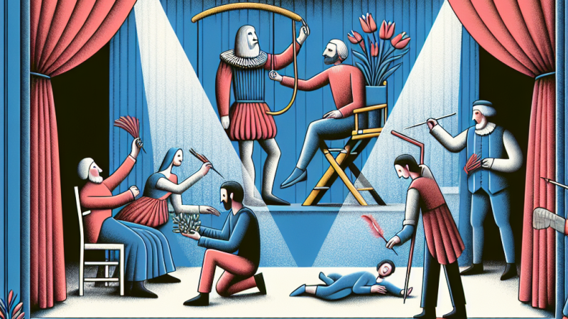 Życie jako teatr- analiza literacka